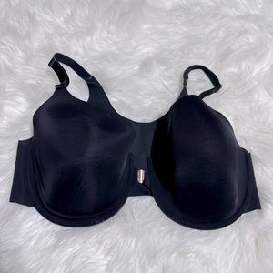 Soma black front clasp bra size‎ 38DD